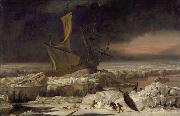 Abraham Hondius Arctic Adventure painting